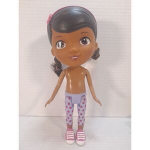 Disney Just Play Doc McStuffins Doll‎ Toy Doctor Nick Jr. Naked